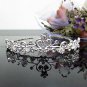 Silver Fancy Bridal tiara;crystal wedding tiara ;bridesmaid headpiece;Teen girt headband #1067