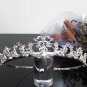 Silver Fancy Bridal tiara;crystal wedding tiara ;bridesmaid headpiece;Teen girt headband #1076