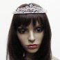 Silver Fancy Bridal tiara;crystal wedding tiara ;bridesmaid headpiece;Teen girt headband #1098