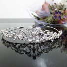 Silver Fancy Bridal tiara;crystal wedding tiara ;bridesmaid headpiece;Teen girt headband #1123