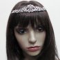 Silver Fancy Bridal tiara;crystal wedding tiara ;bridesmaid headpiece;Teen girt headband #1123