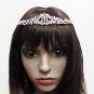 Silver Fancy Bridal tiara;crystal wedding tiara ;bridesmaid headpiece;Teen girt headband #1123