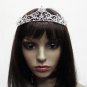 Silver Fancy Bridal tiara;crystal wedding tiara ;bridesmaid headpiece;Teen girt headband #1172