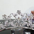 Silver Fancy Bridal tiara;crystal wedding tiara ;bridesmaid headpiece;Teen girt headband #1174