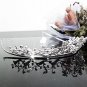 Silver Fancy Bridal tiara;crystal wedding tiara ;bridesmaid headpiece;Teen girt headband #1174