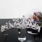 Silver Fancy Bridal tiara;crystal wedding tiara ;bridesmaid headpiece;Teen girt headband #1174