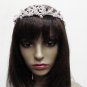 Silver Fancy Bridal tiara;crystal wedding tiara ;bridesmaid headpiece;Teen girt headband #1211