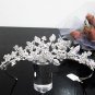 Silver Fancy Bridal tiara;crystal wedding tiara ;bridesmaid headpiece;Teen girt headband #1211