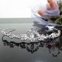 Silver Fancy Bridal tiara;crystal wedding tiara ;bridesmaid headpiece;Teen girt headband #1216
