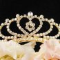 Golden Sweet Fancy Bridal tiara;crystal wedding tiara ;bridesmaid headpiece;bride headband #3422g