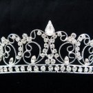 Silver Fancy Bride Hair accessories;Bridal Tiara;Crystal Bridesmaid Wedding Headband#8776