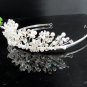 Crystal Handmade Fancy Bride Hair accessories;Bridal Tiara;Silver Rhinestone Wedding Headband#7783