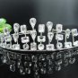 Crystal Handmade Fancy Bride Hair accessories;Bridal Tiara;Silver Rhinestone Wedding Headband#3587