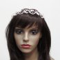 Fancy Bride Hair accessories;Daisy Pearl Bridal Headband;Silver Rhinestone Wedding Headband#4814