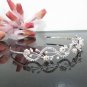 Fancy Bride Hair accessories;Daisy Pearl Bridal Headband;Silver Rhinestone Wedding Headband#4814