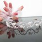 Fancy Bride Hair accessories;Daisy Pearl Bridal Headband;Silver Rhinestone Wedding Headband#4814