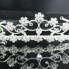 Fancy Bride Hair accessories;Daisy Bridal Headband;Silver Rhinestone Wedding Headband#7275