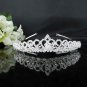Sweet Bride regal ;Bridal Tiara;dancer regal ;Silver Rhinestone Wedding Headband;opera tiara#1624