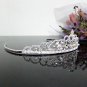 Floral Bridal Tiara;Bride regal ;dancer regal ;Rhinestone Wedding Headband;opera tiara#3457