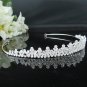 Silver Sparkle Bridal Tiara;Bride regal ;dancer regal ;Rhinestone Wedding Headband;opera tiara#6958