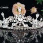 Silver Bridal Tiara;Bride regal ;dancer regal ;Gorgeous Rhinestone Wedding Headband;opera tiara#658