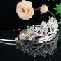 Silver Bridal Tiara;Bride regal ;dancer regal ;Gorgeous Rhinestone Wedding Headband;opera tiara#728