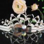 Silver Bridal Tiara;Bride regal ;dancer regal ;Gorgeous Rhinestone Wedding Headband;opera tiara#755