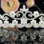 Silver Bridal Tiara;Bride regal ;dancer regal ;Gorgeous Rhinestone Wedding Headband;opera tiara#5001