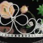 Silver Bridal Tiara;Bride regal ;dancer regal ;Gorgeous Rhinestone Wedding Headband;opera tiara#4872