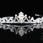 Bridal Tiara;Bride Silver Regal;dancer regal;Occasion comb;opera Rhinestone Wedding tiara#6425
