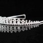 Bridal Tiara;Bride Silver Regal;dancer regal;Occasion comb;opera Rhinestone Wedding tiara#6449