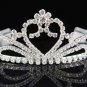 Bridal Tiara;Bride Silver Regal;dancer regal;Occasion comb;opera Rhinestone Wedding tiara#6806
