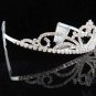Bridal Tiara;Bride Silver Regal;dancer regal;Occasion comb;opera Rhinestone Wedding tiara#6806