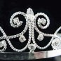 Bridal Tiara;Bride Silver Regal;dancer regal;Occasion comb;opera Rhinestone Wedding tiara#6686