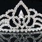 Bridal Tiara;Bride Silver Regal;dancer regal;Occasion comb;opera Rhinestone Wedding tiara#6886