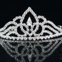 Bridal Tiara;Bride Silver Regal;dancer regal;Occasion comb;opera Rhinestone Wedding tiara#6886