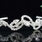 Bridal Tiara;Bride Silver Regal;dancer regal;Occasion comb;opera Rhinestone Wedding tiara#7156
