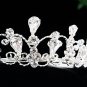 Bridal Tiara;Bride Silver Headband ;dancer regal;comb;opera Rhinestone Wedding tiara#7277