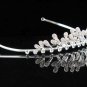 Silver Bride Imperial ;Bridal Tiara;dancer regal;comb;opera Rhinestone Wedding tiara#7278