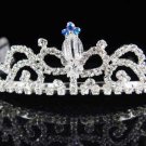 Dancer regal;Bridal Tiara;Bride Silver Imperial ;comb;opera Rhinestone Wedding tiara#7446