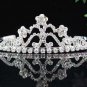 Sweet Dancer regal;Bridal Tiara;Bride Silver Imperial ;comb;opera Rhinestone Wedding tiara#7507