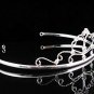 Sweet Dancer regal;Bridal Tiara;Bride Silver Imperial ;comb;opera Rhinestone Wedding tiara#8260