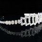 Sweet Dancer regal;Bridal Tiara;Bride Silver Headband ;comb;opera Rhinestone Wedding tiara#h32