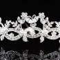Fancy Bride Silver headband;Sweet Dancer regal;Bridal Tiara;opera Rhinestone Wedding tiara#614