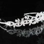 Fancy Bride Silver headband;Sweet Dancer regal;Bridal Tiara;opera Rhinestone Wedding tiara#614
