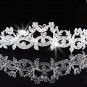 Fancy Bride Silver headband;Sweet Dancer regal;Bridal Tiara;opera Rhinestone Wedding tiara#614