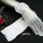 Organza Pearl Bridesmaid wrist gloves;Dancer Opera Accessories;Bridal wedding Accessories#27w