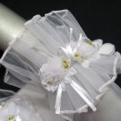 Organza Pearl Bridesmaid wrist gloves;Dancer Opera Accessories;Bridal wedding Accessories#76w
