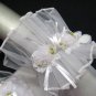 Organza Pearl Bridesmaid wrist gloves;Dancer Opera Accessories;Bridal wedding Accessories#76w