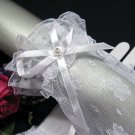 Organza Finger-less Bridesmaid wrist gloves;Dancer Opera Accessories;Bridal wedding Accessories#78w